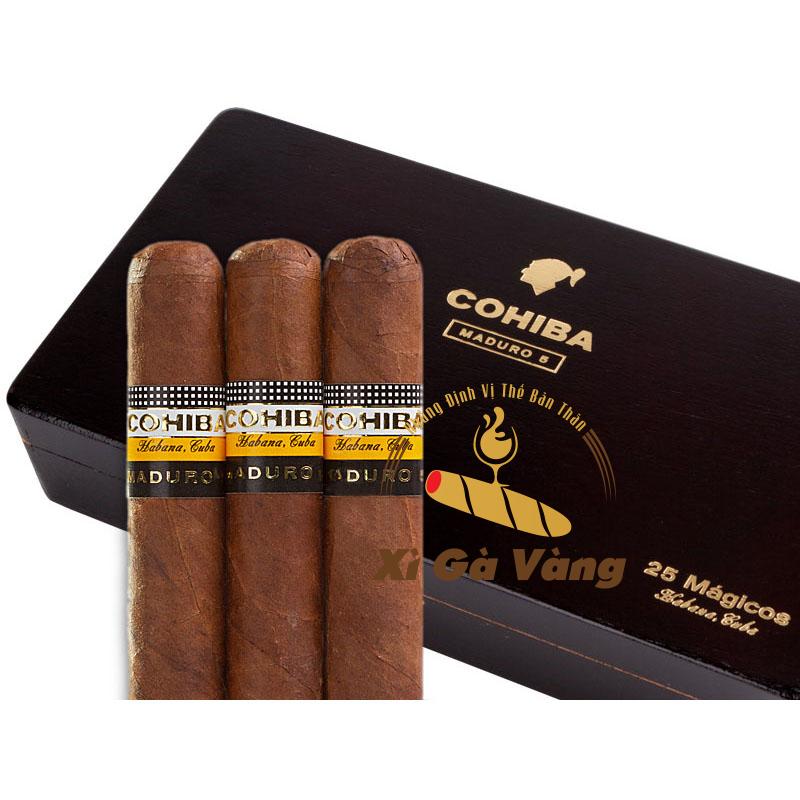 hinh-dang-cohiba-maduro Ngoại hình xì gà Maduro 5