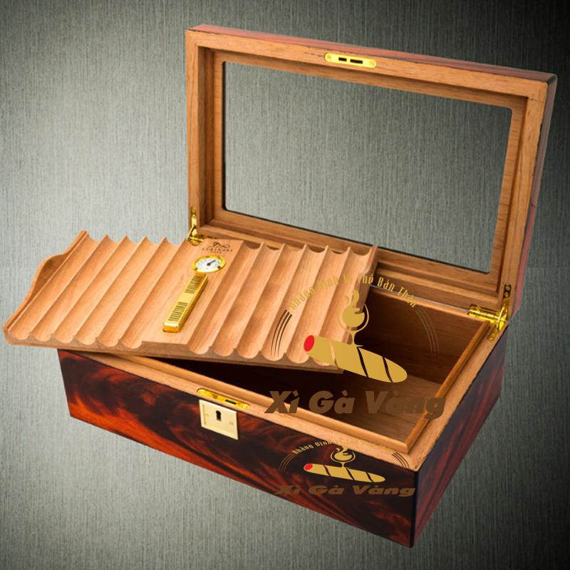 Mẫu hộp gỗ bảo quản xì gà