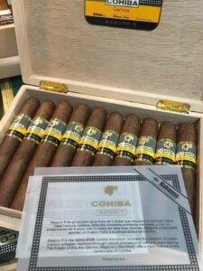 hộp xì gà cohiba maduro 5