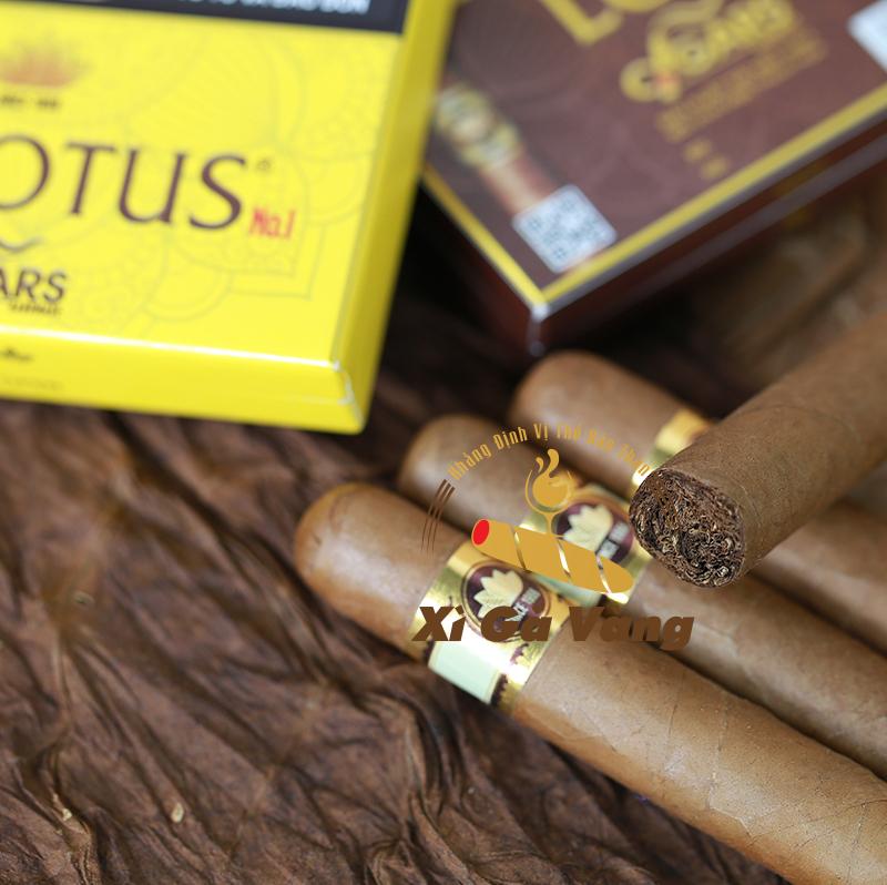 Mỗi điếu xì gà Lotus - No1 đều có kết cấu đẹp
