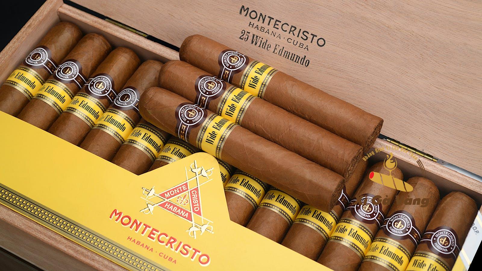 Xì gà Montecristo có hương vị lôi cuốn của trái cây