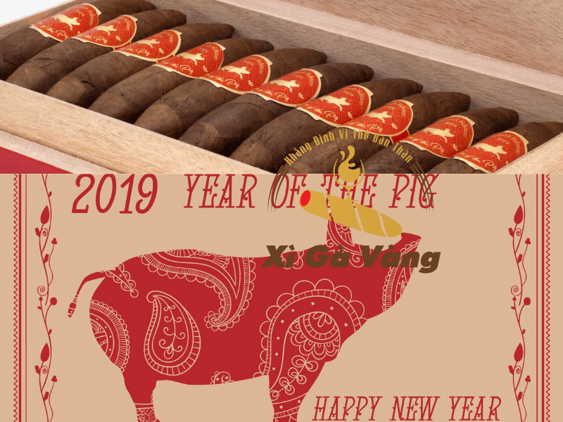 Hộp cigar Neonlis Year of The Pig 2019 chất lượng