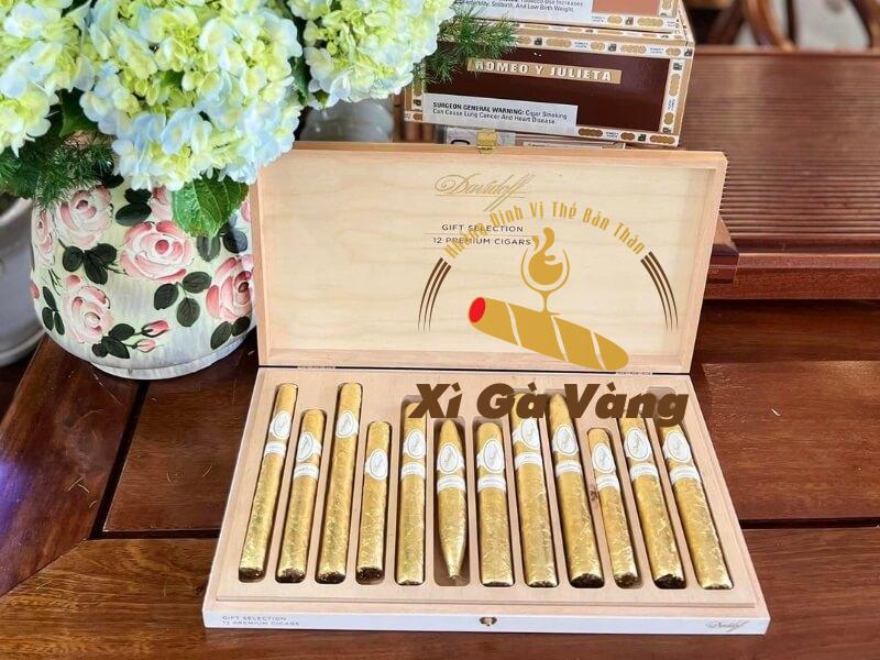 danh-gia-huong-vi-cigar-davidoff Bộ sưu tập gồm 12 điếu cigar