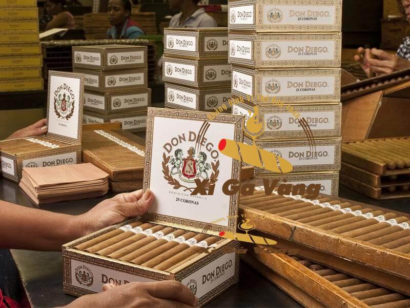 Giới thiệu vài nét về thương hiệu cigar Don Diego
