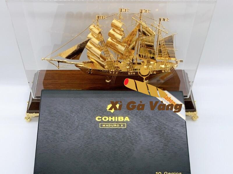 hop-xi-ga-dat-vang món quà Cohiba Maduro 5