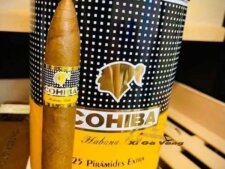 Cohiba Piramides hộp sứ 25 điếu