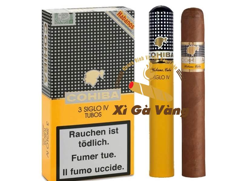 Điếu xì gà Siglo IV cao cấp, thẩm mỹ