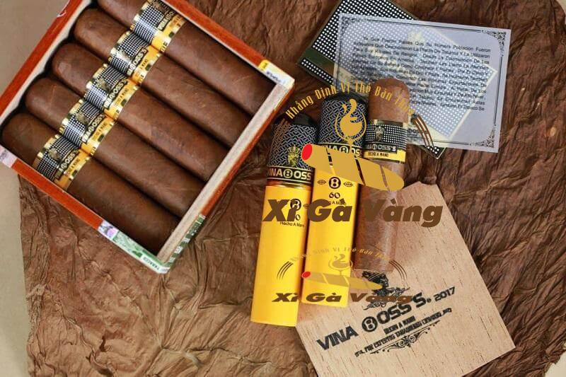 Xì Gà Vàng cung cấp sản phẩm Cigar Vinaboss 55 chất lượng