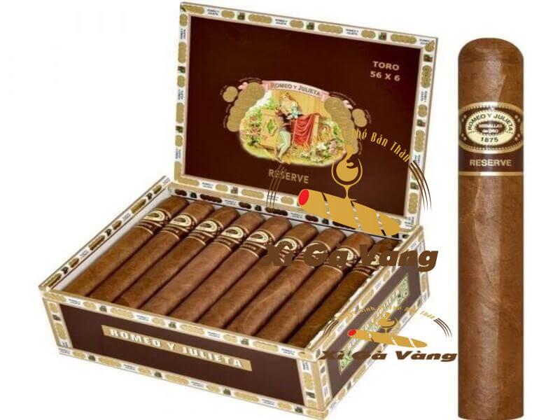 Romeo-Y-Julieta-Reserve-Toro xì gà Romeo Y Julieta Reserve Toro 27 điếu