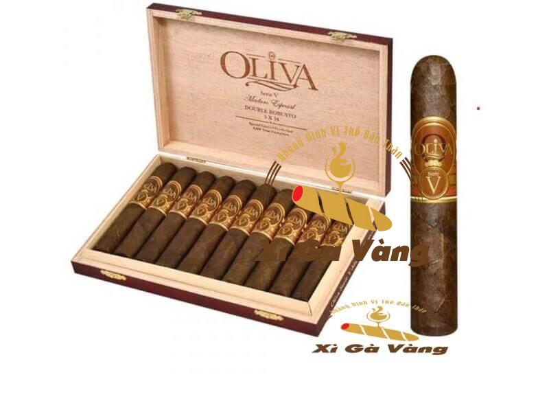 Oliva-Serie-V-Maduro-Especial-Double-Robusto xì gà Oliva Serie V Maduro Double Robusto