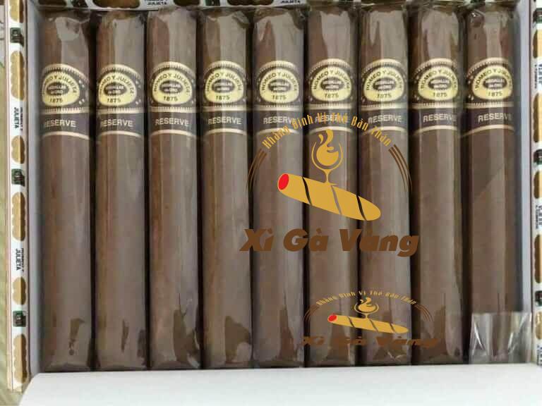 Xi-ga-Romeo-y-Juileta-Reserve-Toro-Hop-27-dieu Romeo Y Julieta Reserve Toro hộp 27 điếu