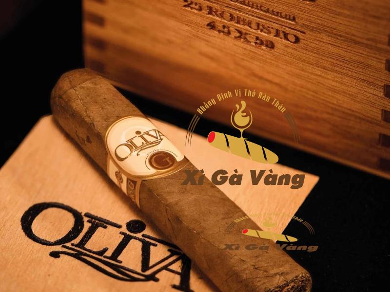 Xì gà Serie G Oliva mang hương thơm cafe và gỗ tuyết tùng quen thuộc