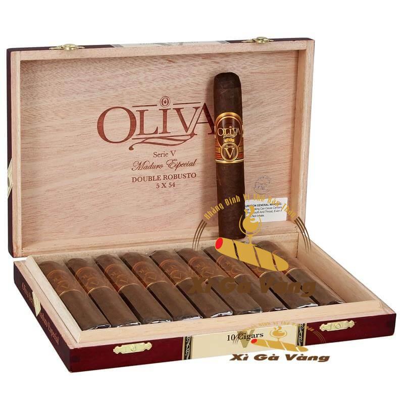 Xì Gà Vàng là đơn vị phân phối xì gà Oliva Serie V Maduro Double Robusto chính hãng