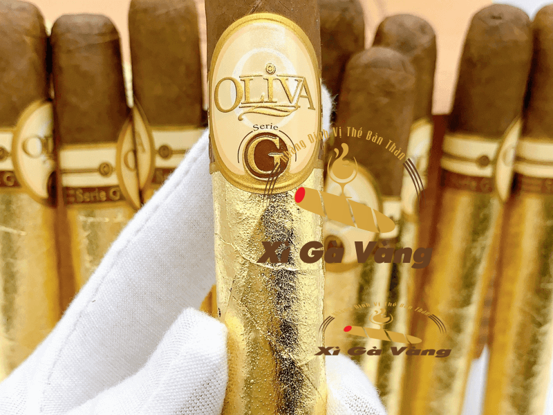 Oliva-Serie-G-dat-vang Oliva G 25 điếu dát vàng