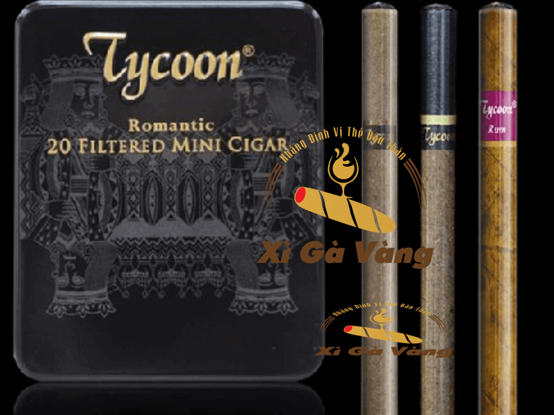 Hình ảnh những điếu xì gà mini Tycoon 
