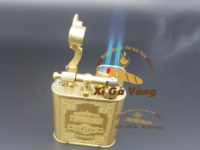 bat-lua-cigar-guevara Bật lửa xì gà Guevara RAG 1203 họa tiết cổ kính
