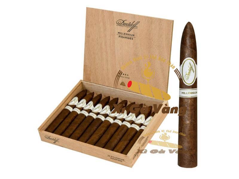 Davidoff-Millennium-Piramides-hop-10-dieu-2 Thông số cơ bản của sản phẩm Davidoff Millennium Piramides – hộp 10 điếu