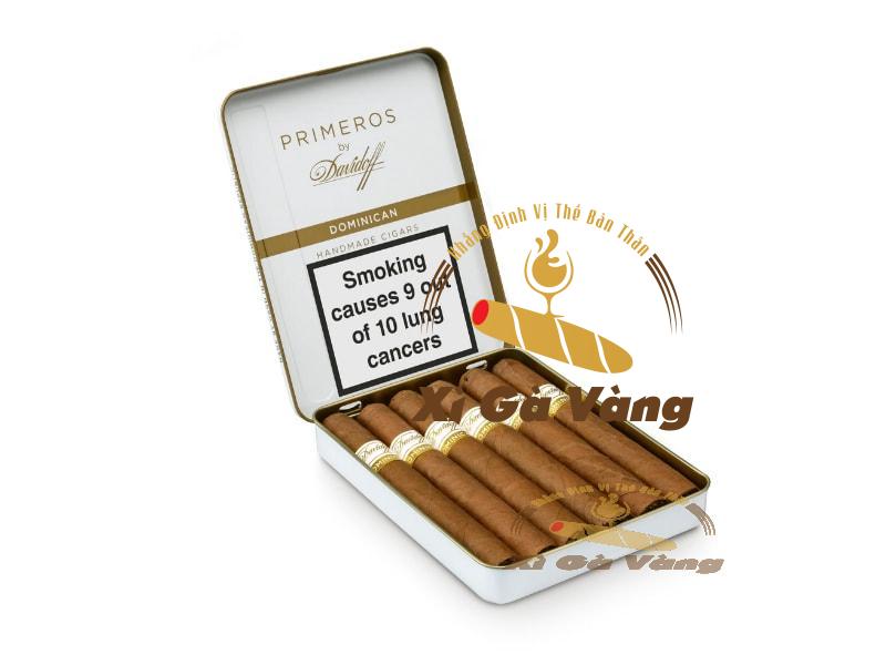Davidoff-Primeros-Dominican-hop-6-dieu-3 Xuất xứ của xì gà Davidoff Primeros Escurio hộp 5 điếu