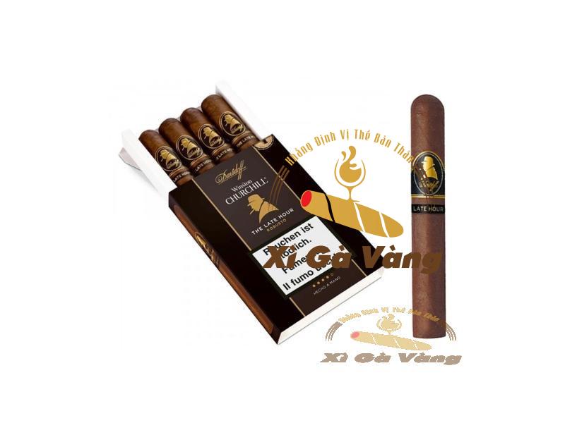 Davidoff-Winston-Churchill-Late-Hour-Robusto-hop-4-dieu-4 Hương vị của Churchill Late Hour Robusto độc đáo