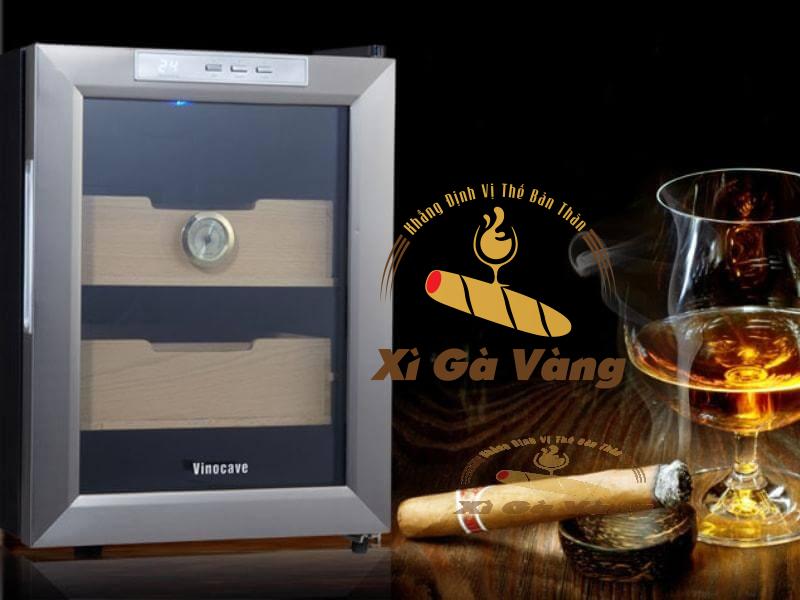 tu-bao-quan-cigar Tủ bảo Vinocave XTV - 902 được nhiều quý ông yêu thích