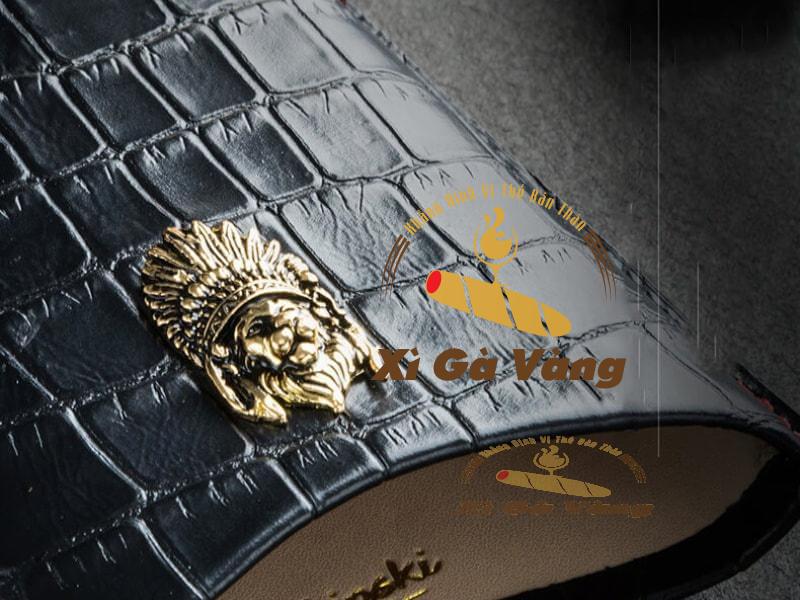 ve-ngoai-dang-cap Vẻ ngoài khác biệt của hộp đựng xì gà 3 điếu Lubinski