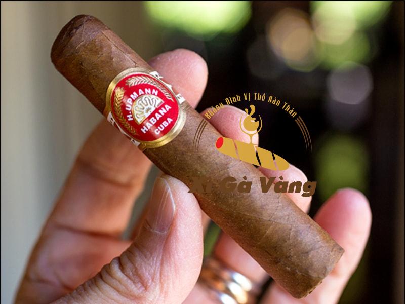 danh-gia-hinh-thuc-xi-ga-h-upmann-half-corona Kích thước của xì gà 44 x 90 mm