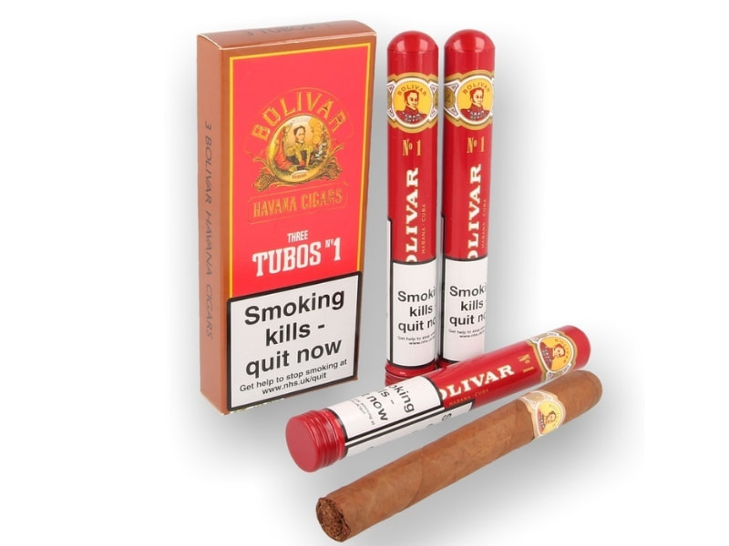 Danh-gia-hinh-thuc-cua-xi-ga-Bolivar-Tubos-No.1 Đánh giá hình thức của xì gà Bolivar Tubos No.1
