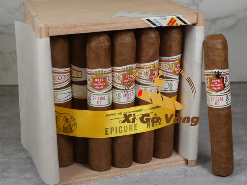 Hình thức bên ngoài của xì gà Hoyo de Monterrey Epicure No.2