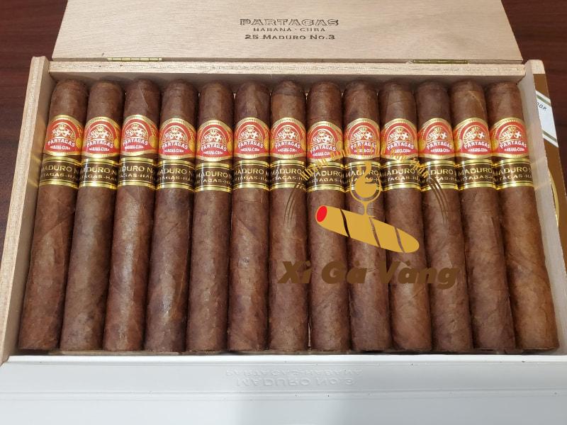 Mức giá của xì gà Maduro No.3