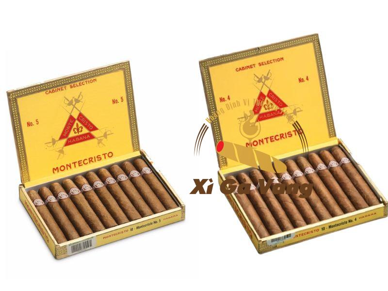 So sánh 2 sản phẩm xì gà Montecristo 