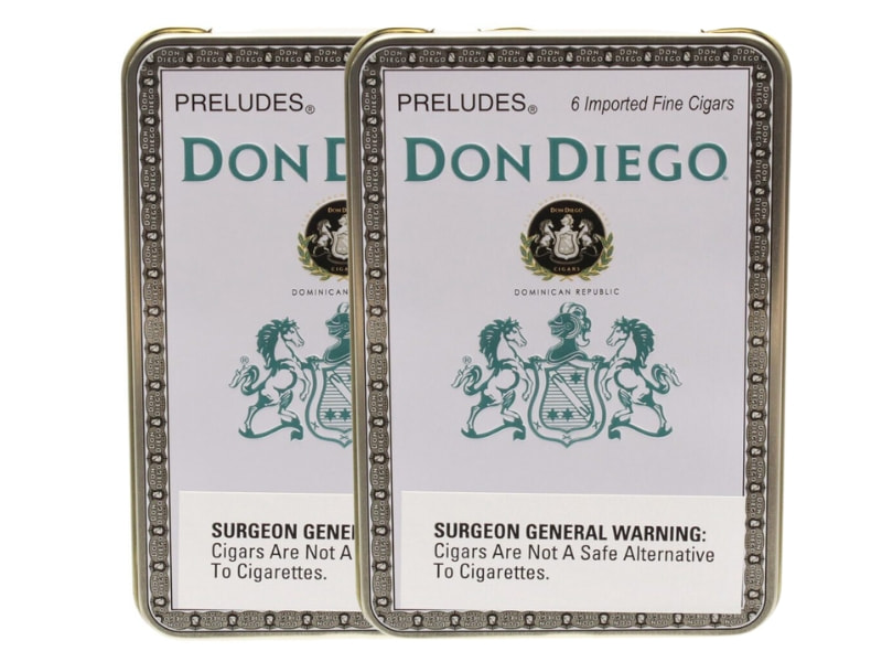 Xu¥t xé cça Xì gà Don Diego Preludes Xuất xứ của xì gà Preludes