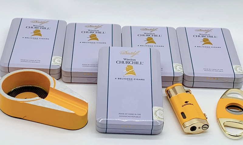 davidoff-winston-churchill-belicoso-dat-vang Davidoff là hãng xì gà cao cấp, được các quý ông ưa chuộng hàng đầu