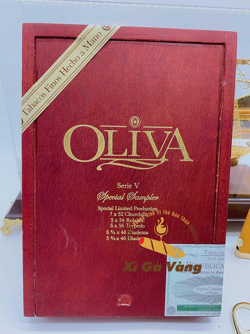 Xì Gà Vàng cung cấp Oliva V dát vàng với giá tốt