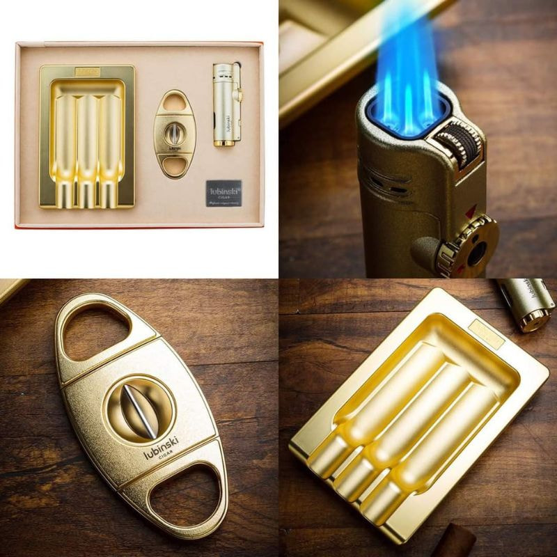 set-3-mon-lubinski Set 3 món Lubinski - bộ phụ kiện cigar sang trọng và tinh tế