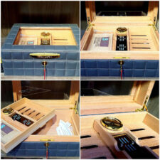 Thiết kế sang trọng của hộp bảo quản xì gà Lubinski