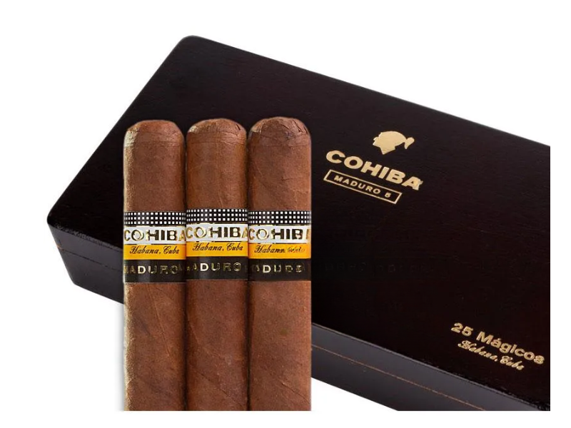 Tem xì gà Cohiba Maduro 5