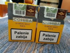 Sản phẩm Xì gà Cohiba Medio Siglo Tubos