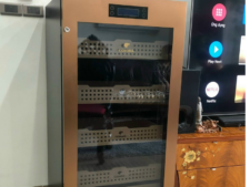 Tủ bảo quản xì gà Cohiba 168 Gold gây ấn tượng bởi thiết kế đẳng cấp