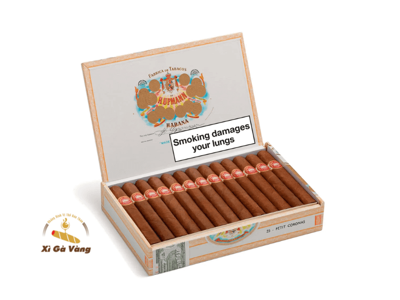 H. Upmann Petit Corona mang đến trải nghiệm mạnh mẽ cho người chơi xì gà.