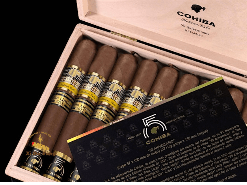 xi-ga-cohiba-55-aniversario-edicion-limitada-2 hộp xì gà cohiba bản kỷ niệm 55 năm