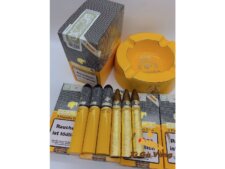 Cohiba Piramides Tubos dát vàng có khả năng bảo quản xì gà tốt hơn.