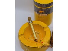 xì gà cohiba hộp sứ dát vàng 24k