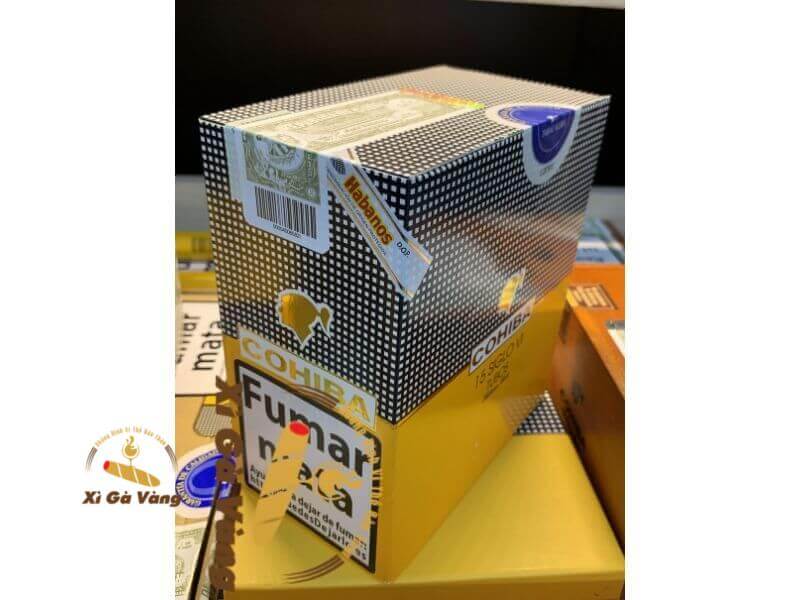 Xì gà Cohiba Siglo 6 Tubos 15 điếu dát vàng chất lượng 