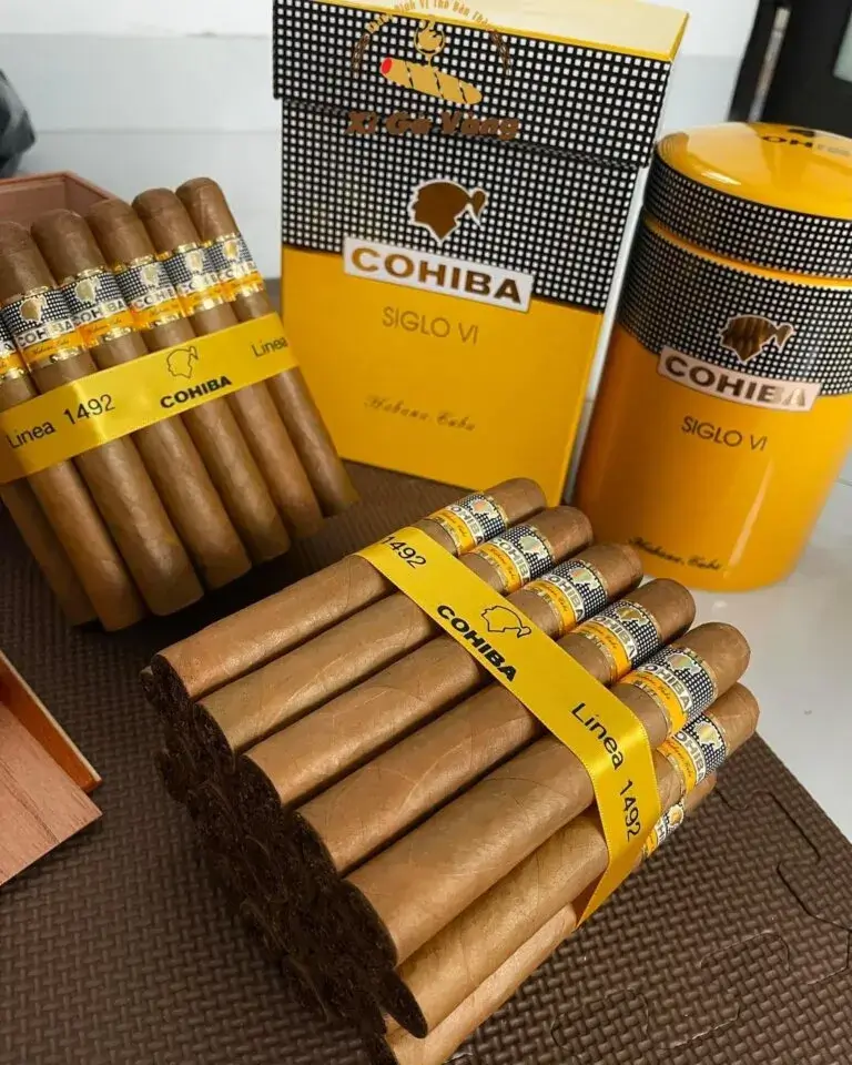 Xì gà Cohiba Siglo 6 25 điếu hộp sứ chất lượng