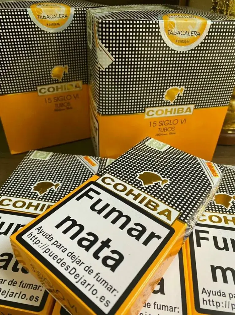 Xì gà Cohiba Siglo 6 15 điếu Tubos chất lượng